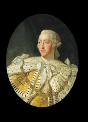 Porträt von König George III, nach 1760